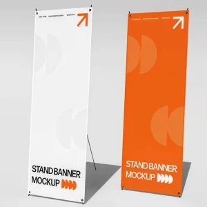 Factory Price Curved X Banner Stand Aluminum Alloy Frame High Quality Portable Weatherproof Stand Alone CMYK Digital Banners