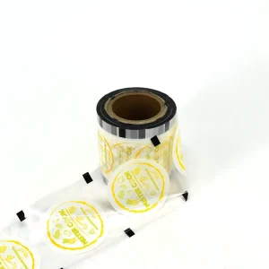 Factory Price Food Grade Easy Tear Sealing Film Roll Stock Sealing Film Suitable for Disposable Milk Tea & Cold Beverage Cups