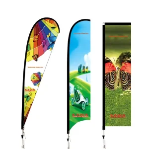 Factory Price New Product Popular Polyester Roadside Beach Garden Personalized Custom Feather Flag