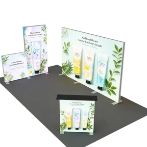 Factory Price SEG Fabric Light Box with Aluminum Frame for Indoor Outdoor Use Pop up Tension Fabric Backdrop Display