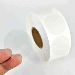 Factory Prices Are Low High quality Custom Pvc clear Label Waterproof Strong Adhesion Round Transparent Sealing Stickers