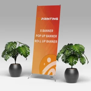 Factory Promotional Price Custom Graphic X Banner