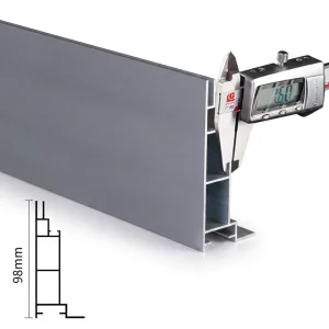 Factory SEG Aluminum Profile for Light Box Silicone Edge Graphics Backlit Fabric Poster Frame Light Box Aluminum Extrusion