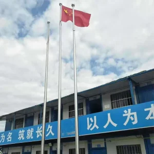 Factory Stainless Steel Aluminum Digital Printed Durable Waterproof Flag Flagpole OEM