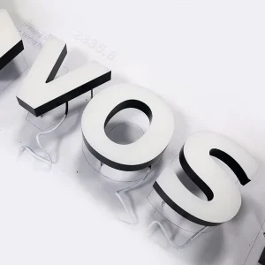 Factory Supplier 3D Letters Shop Sign LED Channel Letters Electronic Signs Outdoor Light up Signage