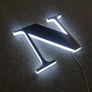 Factory Supplier Waterproof Led Illuminated Sign Led Letters Led Light up Sign Mini Channel Letter Led Backlit Signage