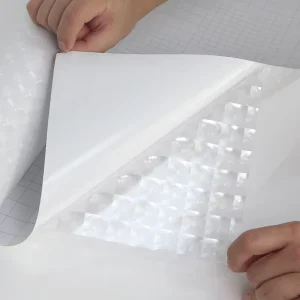 Factory Supply Adhesive Textured Vinyl Film Cold Lamination Film Graphic Lamination 3D Laminating Film for Photo Protection