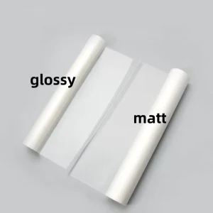Factory Supply Bopp Glossy matte Thermal Laminating Film Roll for Printing