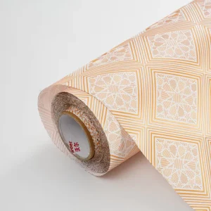 Factory Supply Factory Price Colorful Embossed PVC Film Paper Foil Laminated Modern Heat Insulation Non Adhesive Decorative