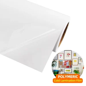 Factory Supply Glossy Matte Cold Lamination Film Roll Clear PVC Self Adhesive Waterproof Laminating Film Bulk OEM Available