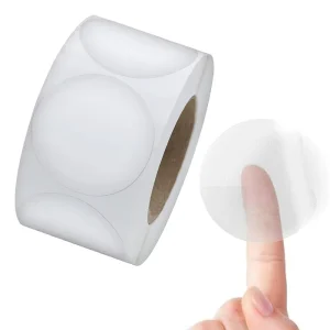 Factory Transparent Plastic Clear Sealing Sticker Packaging