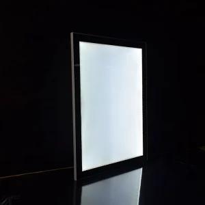 Factory Ultra Thin Magnetic Light Box Single Side Luminous Billboards Poster Display Aluminum Frame Shop Acrylic LED Light Box
