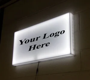 Factory Waterproof Outdoor Wall Mounted LED Square Light Box Fabric Light Box for Advertising