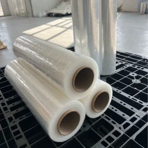 Factory direct LLDPE Stretch Wrap Film Dustproof Moisture proof Transparent Agriculture Use 45 50cm Width
