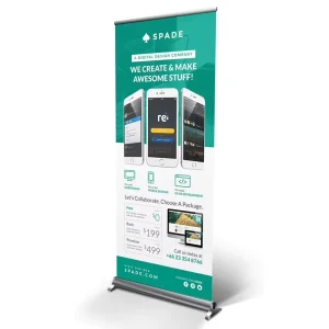Factory-made Rolled up Advertising Display Custom Rollable Stretchable Banner Rollable Banner