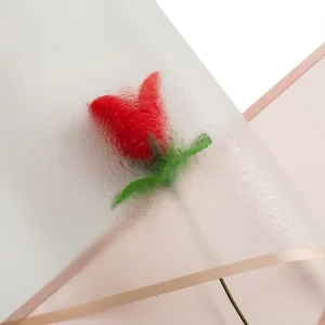 Fashionable Custom Printed Tissue Florist Bouquet Waterproof Wrapper Flower Wrapping Paper Film Roll