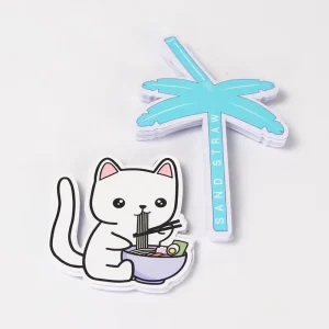 Fast Digital Printing Custom Low High Temperature Vinyl Packaging Labels Temperature Indicator Color Change Label Stickers