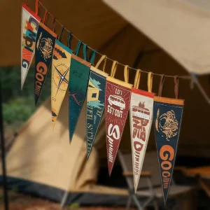 Felt Pennant Advertising Banners Custom Polyester Felt Large Quantity Discount Resellers Channel Expansion