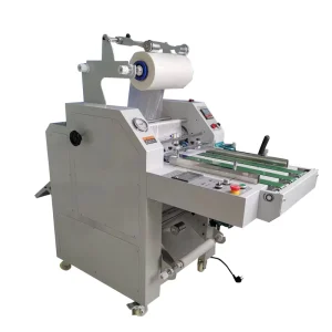 Film Lamination Paper Laminator Hot Cold with Pneumatic Translation