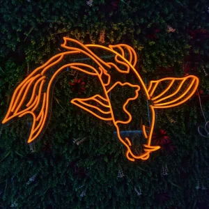 Fish Custom Dropshipping LED Neon Light Custom Letter Neon Sign