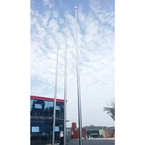 Flag Pole for High Winds Automatic Flag Raising and Lowering Flagpole Suppliers Heavy Duty Flag Pole