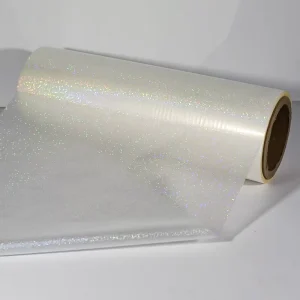 Flash Point Laser Cold Laminated Film Roll for Photo Paper Jam PET Transparent Release Film Moisture Proof