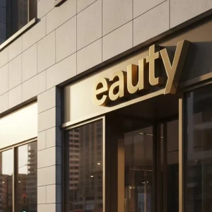 Flat Channel Letter Sign Aluminum Sign 304/316 Stainless Steel Metal Logo Indoor 3D Signage Solid Brass 3D Letters