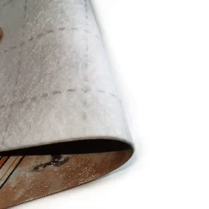 Fleece Backing Vinyl Flooring Roll Stone Pattern Flexible Vinyl Floor Covering For Kitchen