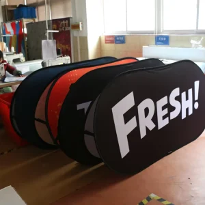 Flex Banner Big Stand Pop Up A Frame Banner For Gymnasium