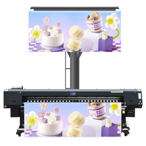 Flex Banner Printing Machine Large Format 3.2m Digital Inkjet Tarpaulin Printer Eco Solvent Printing Machine