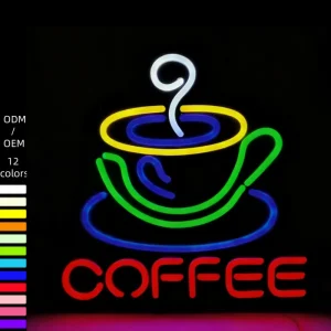 Flex Light Advertising Shop LED Neon Signs Company Logo High Quality Custom Silicone Soft Signs IP67 3 Year Warranty