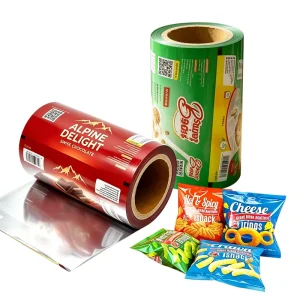 Flexible Laminated Food Grade Sachet Packaging Roll Film Custom Plastic Printing Film