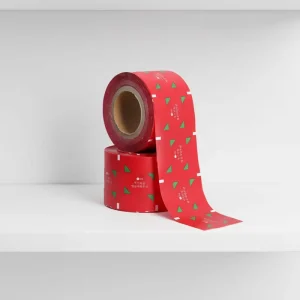 Flexible Soft Moisture Proof Opaque Food Grade Packaging Film Customization Intaglio Printed Roll Film 10+ Color Options