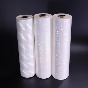 Flexography Super White BOPP Thermal Hot Laminating Film Thermal BOPP Lamination Film in Rolls Glossy Matt Laminating Film