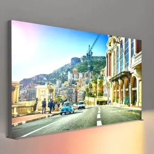 Floor Standing Single Side Graphic SEG Fabric Aluminum Profile Backlit Hanging LED Light Box High Brightness Eco friendly 5 Year