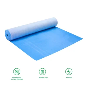 Floor Tile Accessories Anti slip PE Self adhesive Surface protection Layer Film