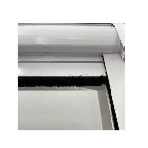 Flyzzz CE Certified Modern Retractable Fire Proof Durable Mosquito Net Rolling Screen Windows with Fiberglass Mesh
