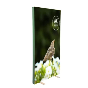 Foldable 8cm Aluminum SEG LED Light Box Custom Trade Show Reception Backdrop