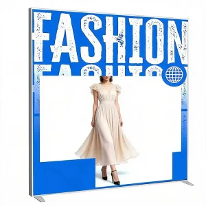 Foldable and Seamless Aluminum Profile 260gsm SEG Light Box with Led Strip Easy to Transport for Trade Shows and Pop up Stores