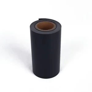 Food Grade Black PEVA Film Roll Soft Waterproof Custom Size Thickness Opaque Glossy Plain UV Coated Treatment Packaging Material