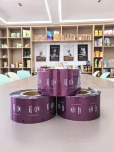 Food Grade Flexible Printed Roll Film Low Temp Resistant High Barrier for Popsicle Ice Cream BRCGS ISO Certified
