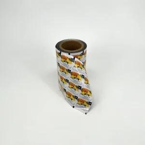 Food Grade Heat Sealing Film Peelable Cup Sealing Film Roll Moisture Proof for PP Plastic Cup Yogurt Cold Drink Packaging