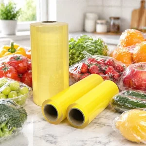 Food-Grade PVC Rigid Sheet Stretch Film Plain Transparent High-barrier Moisture Proof UV Printing