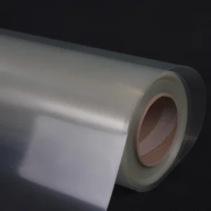 Food Grade Soft Eco friendly Glossy Removable Permanent Adhesive UV Printable PVC Film Ultra Clear 80/100/120 Micron