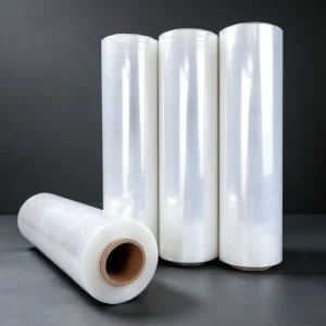 Food Grade Virgin Material Plastic Film Puncture Resistant Cold Chain Transportation Plastic Film Roll Stretch Wrap