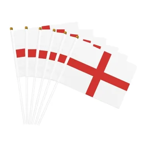 Football Sporting Event Small National Handheld Flags England Flag Hand Waving Mini Flag