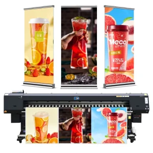 For MC 3200 Inkjet Printer XP600 Head Eco Solvent Ink Automatic Operation for Label Banner Sticker Printing Indoor Outdoor Use