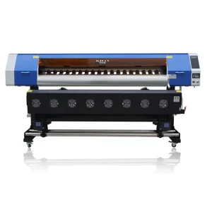 For New for Eco Solvent Inkjet Printer 1.8m Automatic for Vinyl Leather Label and Card Printing