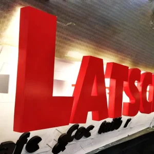 For Wall 3D Letter LED Light RGB LED Strips Backlit Letters for Advertising Companies Hospitals