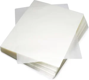Foska High quality EVA Adhesive & High Transparency PET Material Laminating Pouch Film for All Thermal Laminator Machine Brands